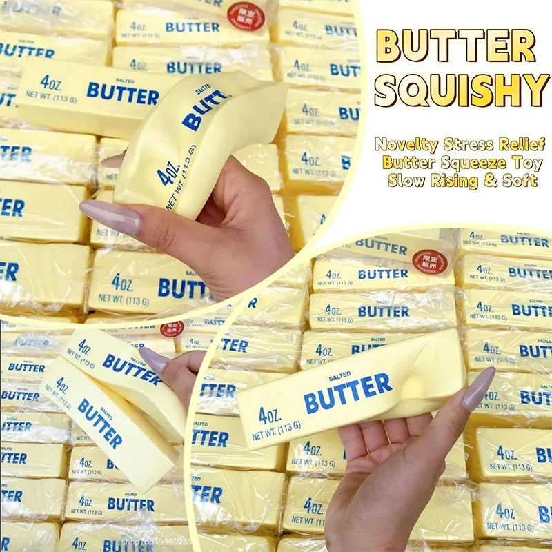 Stress-Relieving Squishy Butter Stick